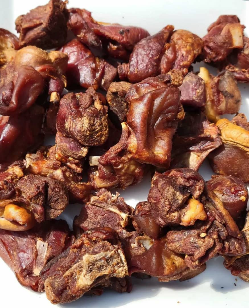 Smoked Goat Meat With or Withput Bones