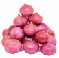 1 basket of red onions
